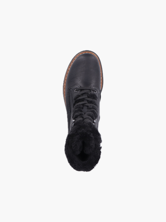 Rieker Damen Biker Boots Schwarz 137411 4