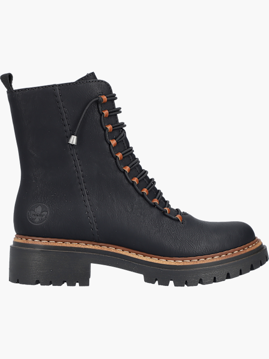 Rieker Damen Biker Boots Schwarz 143684 1