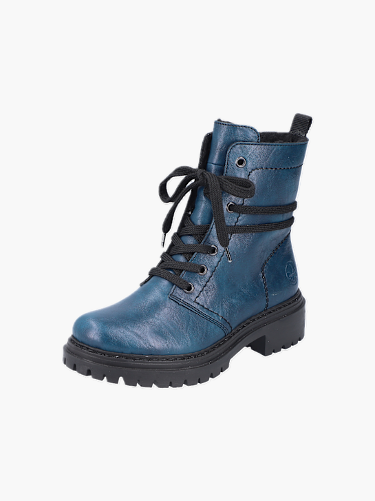 Rieker Damen Biker Boots Blau 137421 2