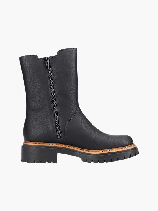 Rieker Damen Chelsea Boots Schwarz 137424 3