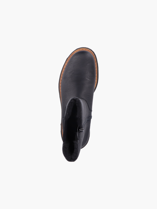 Rieker Damen Chelsea Boots Schwarz 137424 4