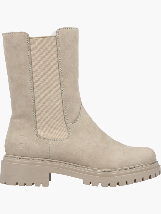 Rieker Damen Chelsea Boots Beige 143685 1