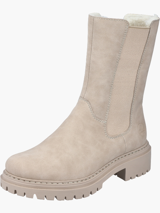 Rieker Damen Chelsea Boots Beige 143685 2