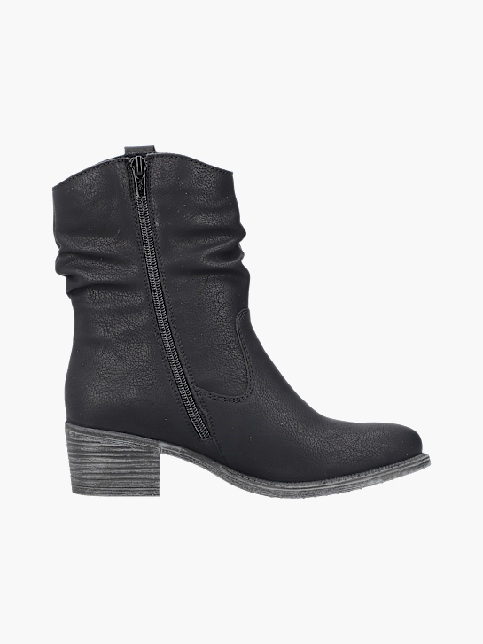 Rieker Damen Stiefeletten Schwarz 137427 3