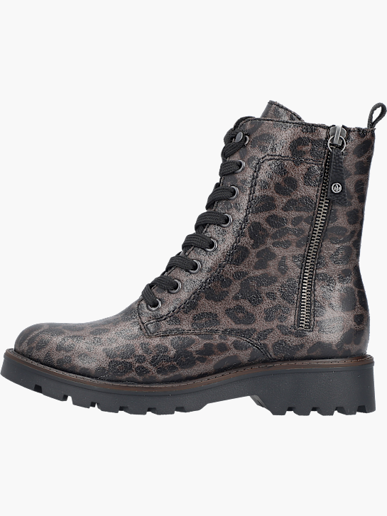 Rieker Damen Biker Boots Grau 143686 3