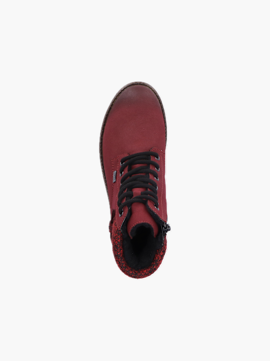 Rieker Damen Biker Boots Rot 137429 4