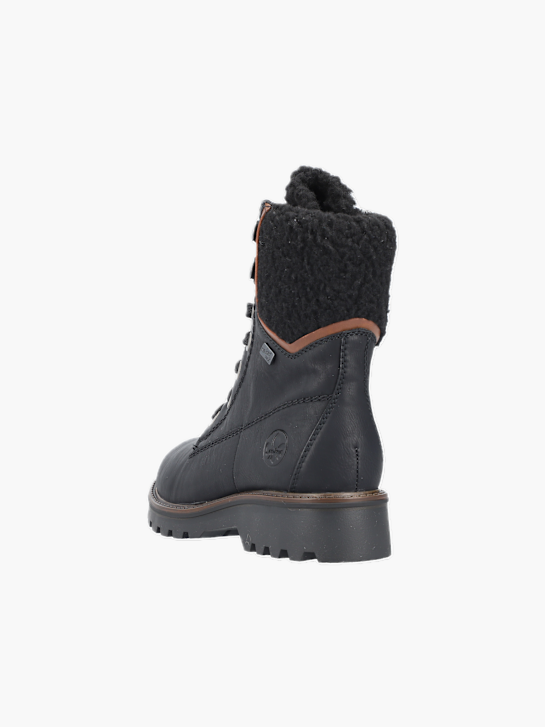 Rieker Damen Biker Boots Schwarz 137430 3