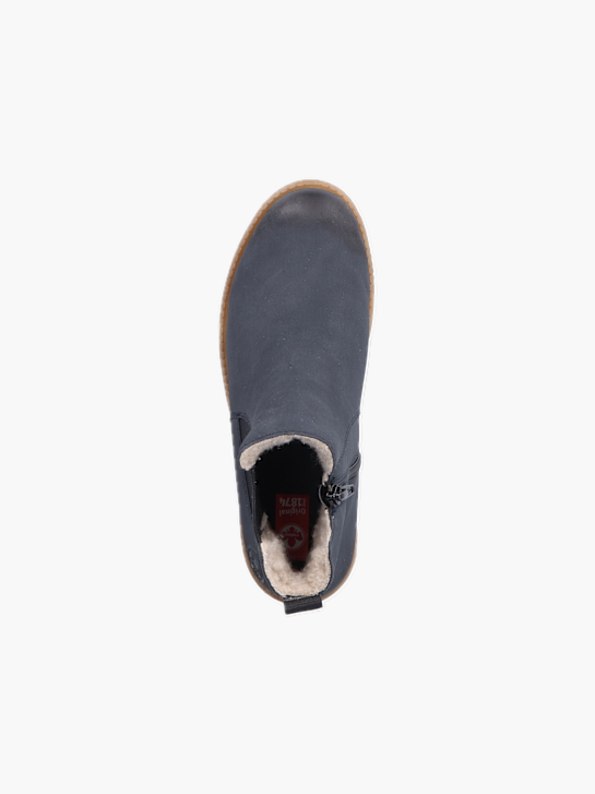 Rieker Damen Chelsea Boots Blau 137432 4