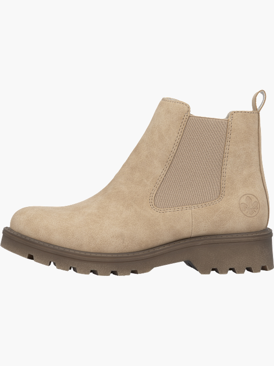 Rieker Damen Chelsea Boots Beige 143688 2
