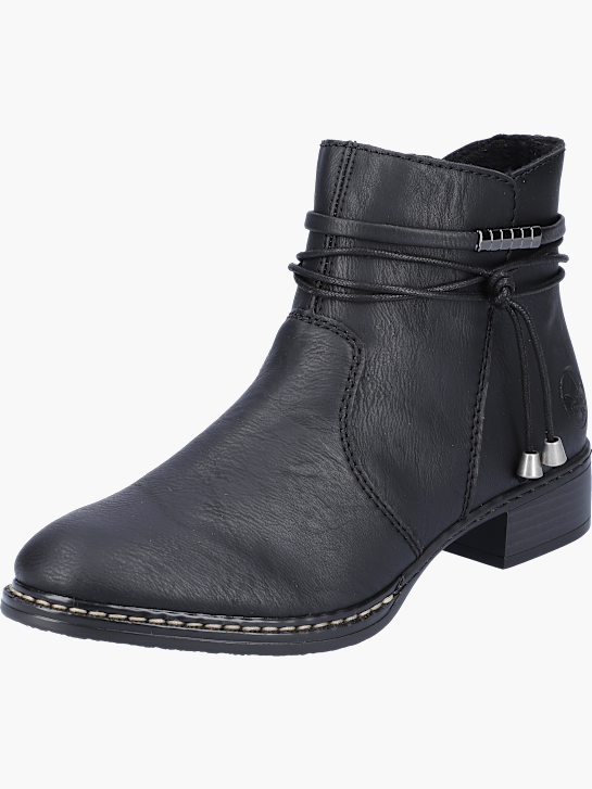 Rieker Damen Stiefeletten Schwarz 143689 2