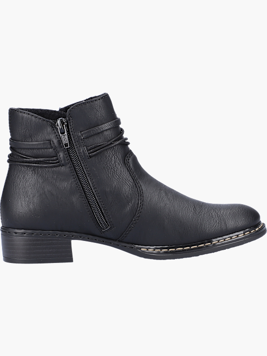 Rieker Damen Stiefeletten Schwarz 143689 3