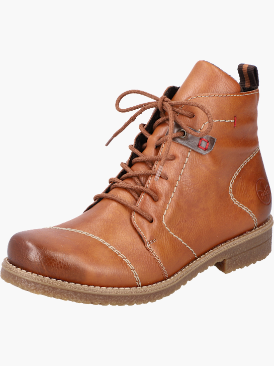 Rieker Damen Schnürstiefel Braun 143691 2