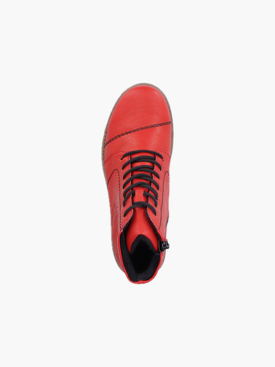 Rieker Damen Schnürstiefel Rot 137441 4