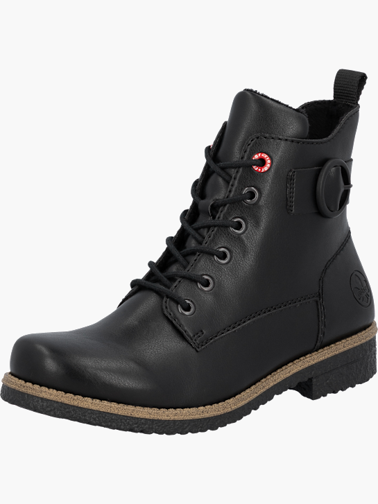 Rieker Damen Schnürstiefel Schwarz 143692 2