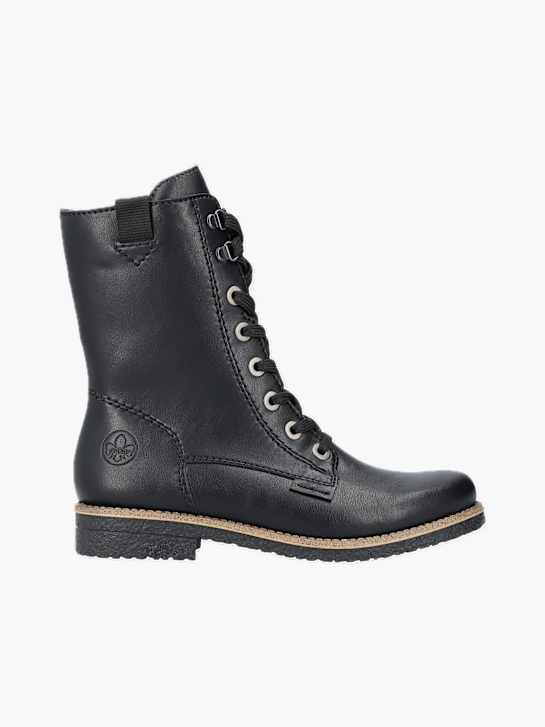 Rieker Damen Schnürstiefel Schwarz 131369 1