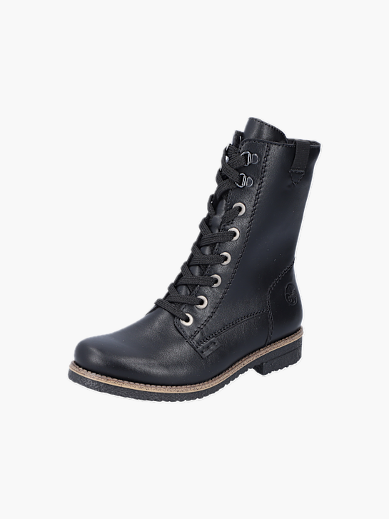 Rieker Damen Schnürstiefel Schwarz 131369 2