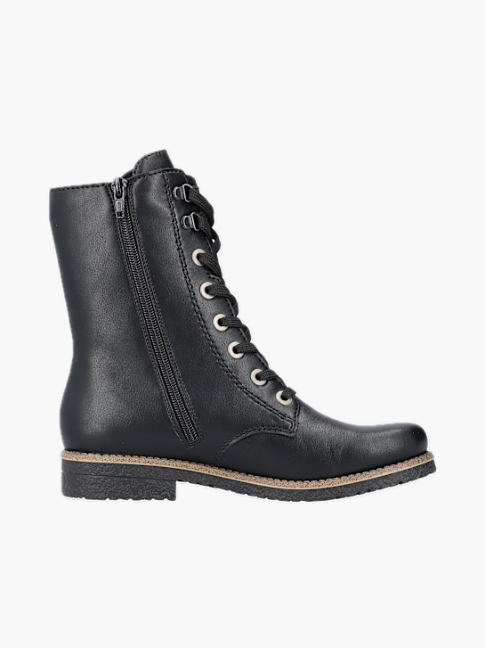 Rieker Damen Schnürstiefel Schwarz 131369 3