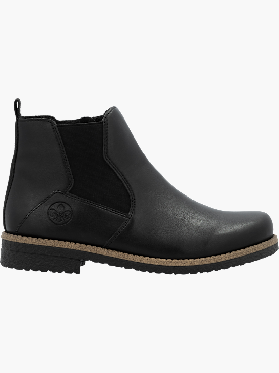 Rieker Damen Chelsea Boots Schwarz 143695 1