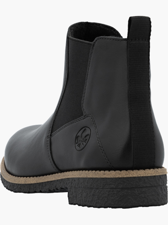 Rieker Damen Chelsea Boots Schwarz 143695 3