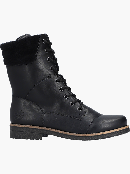 Rieker Damen Schnürstiefel Schwarz 143696 1