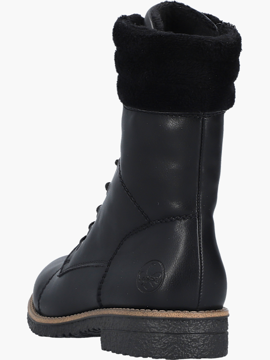 Rieker Damen Schnürstiefel Schwarz 143696 4