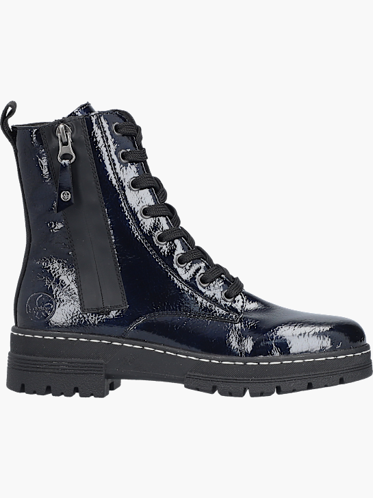 Rieker Damen Biker Boots Blau 143697 1