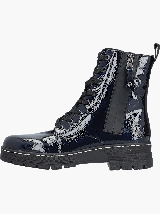 Rieker Damen Biker Boots Blau 143697 2