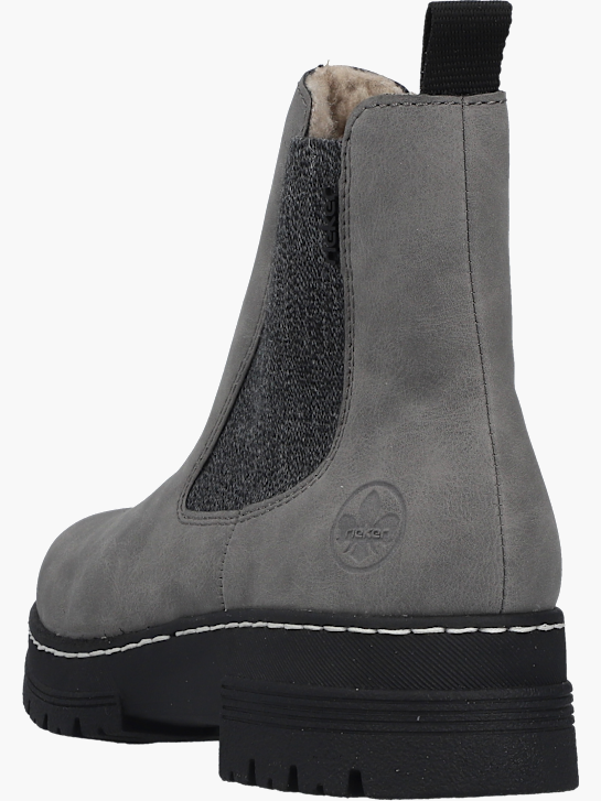 Rieker Damen Chelsea Boots Grau 143702 4