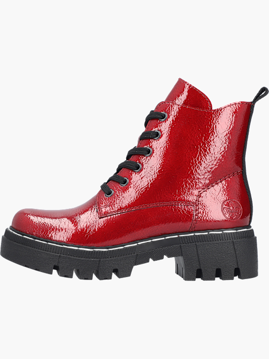 Rieker Damen Biker Boots Rot 143706 2