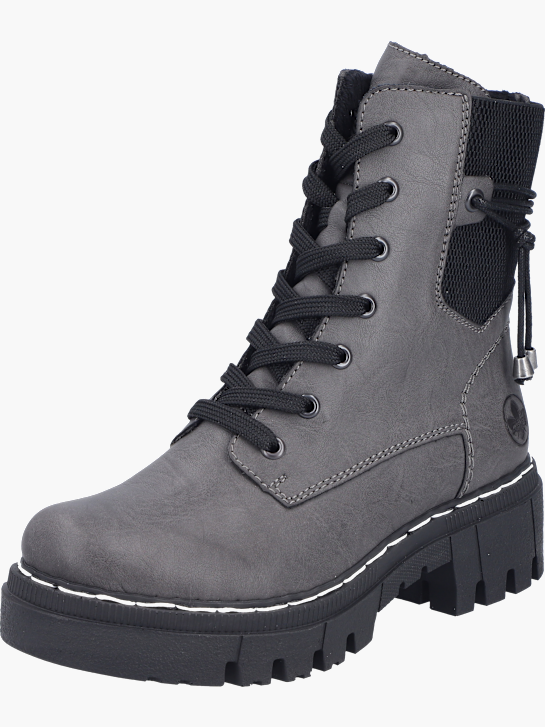 Rieker Damen Biker Boots Grau 143707 3
