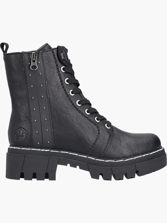 Rieker Damen Biker Boots Schwarz 143708 1