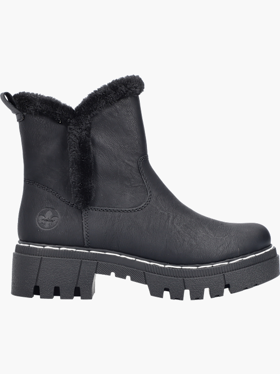 Rieker Damen Chelsea Boots Schwarz 143709 1