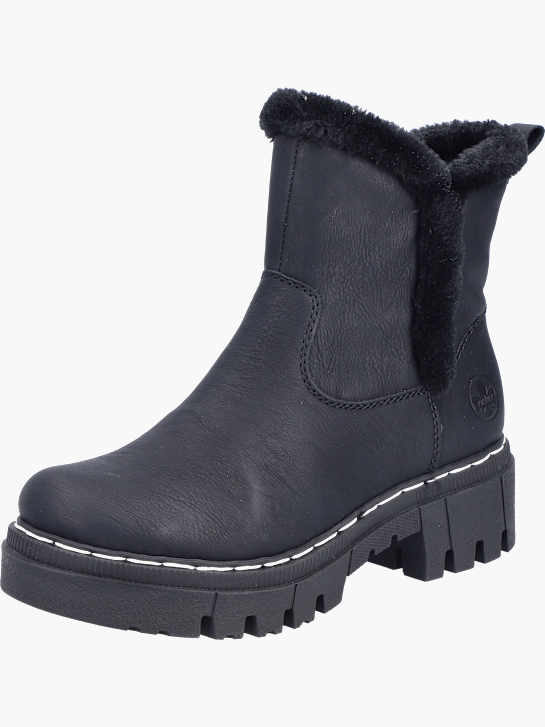 Rieker Damen Chelsea Boots Schwarz 143709 3