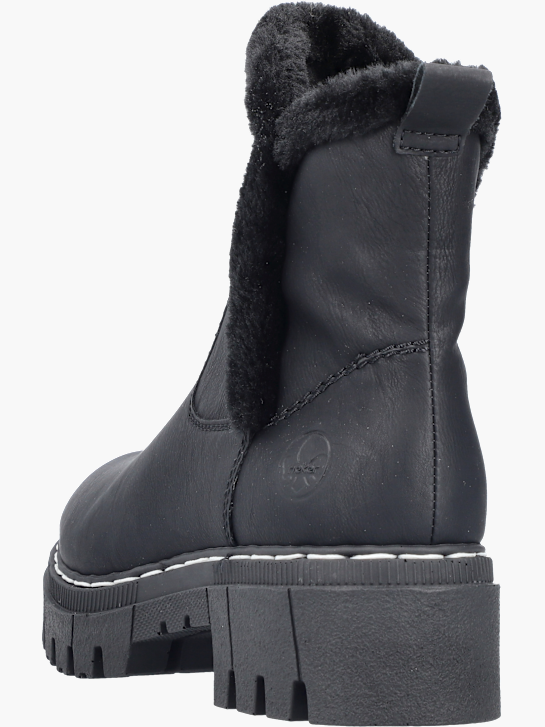 Rieker Damen Chelsea Boots Schwarz 143709 4
