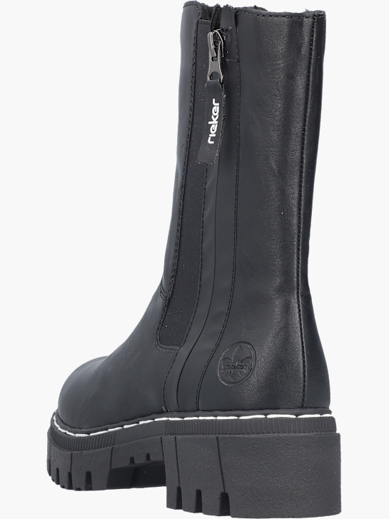 Rieker Damen Chelsea Boots Schwarz 143710 4