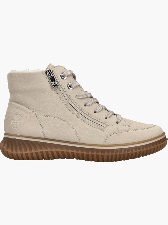 Rieker Damen Schnürstiefel Beige 143711 1