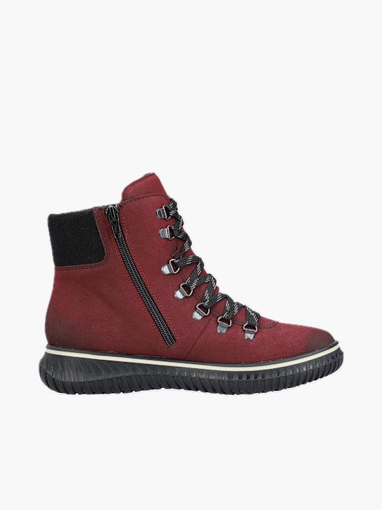 Rieker Damen Schnürstiefel Rot 137452 3