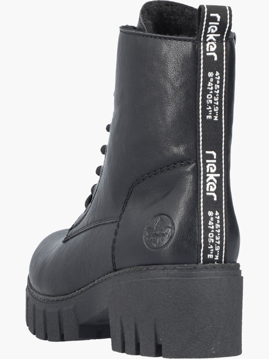 Rieker Damen Biker Boots Schwarz 143712 4