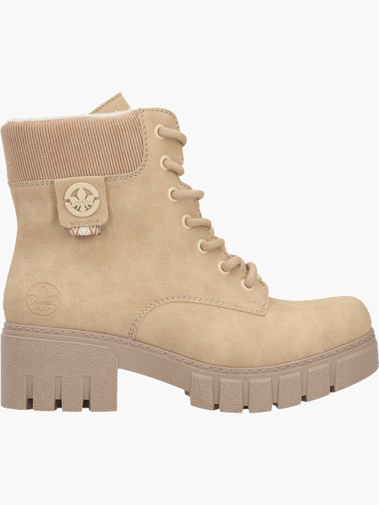 Rieker Damen Biker Boots Beige 143714 1