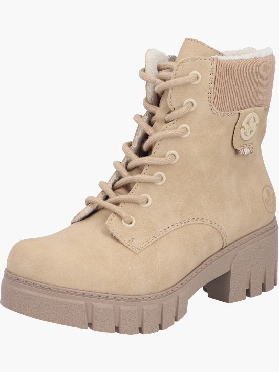 Rieker Damen Biker Boots Beige 143714 3