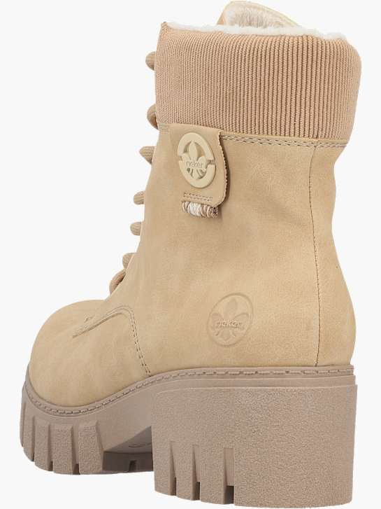 Rieker Damen Biker Boots Beige 143714 4