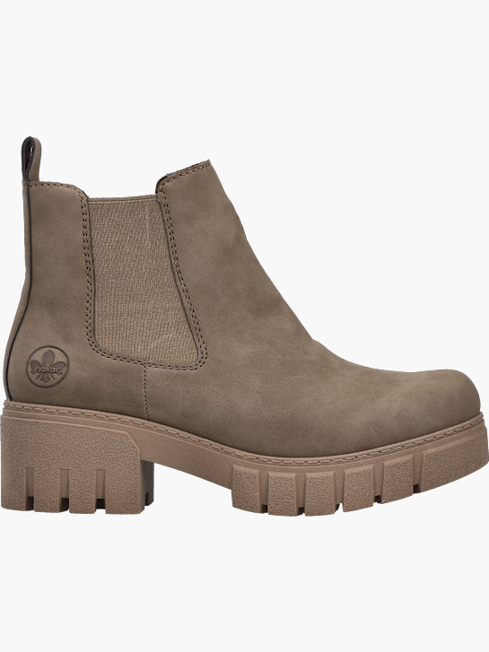 Rieker Damen Chelsea Boots Beige 143715 1