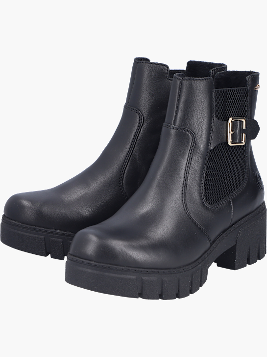 Rieker Damen Chelsea Boots Schwarz 143716 2
