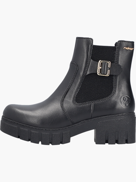 Rieker Damen Chelsea Boots Schwarz 143716 3