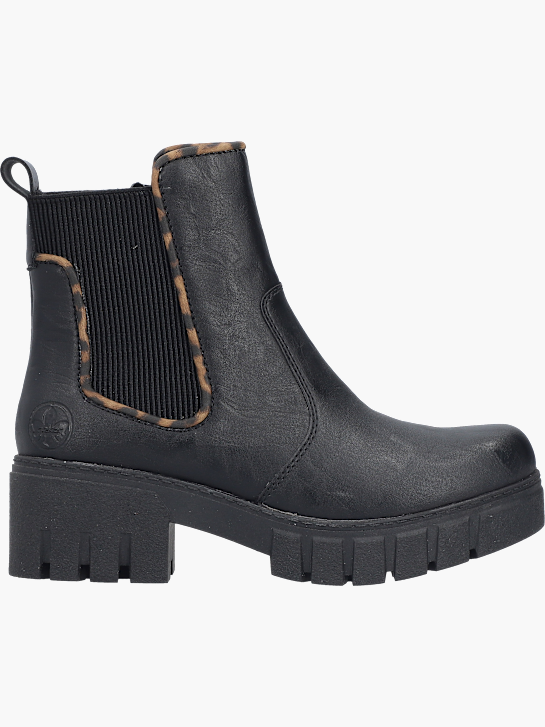 Rieker Damen Chelsea Boots Schwarz 143717 1