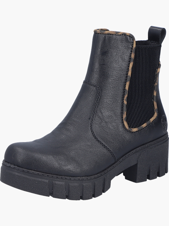 Rieker Damen Chelsea Boots Schwarz 143717 3
