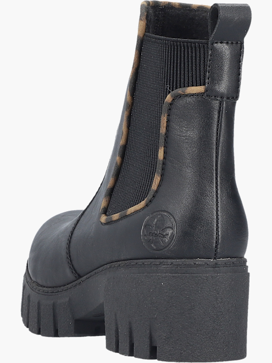 Rieker Damen Chelsea Boots Schwarz 143717 4
