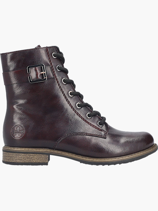 Rieker Damen Schnürstiefel Rot 143718 1