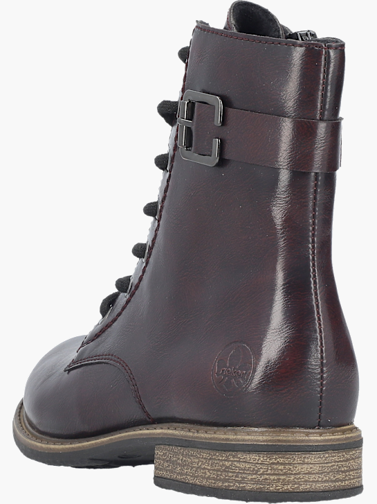 Rieker Damen Schnürstiefel Rot 143718 4