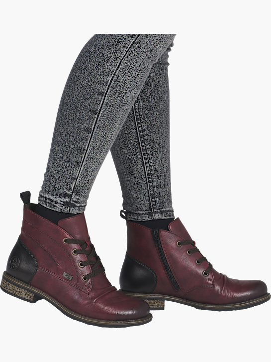 Rieker Damen Kurzstiefel Rot 143719 4